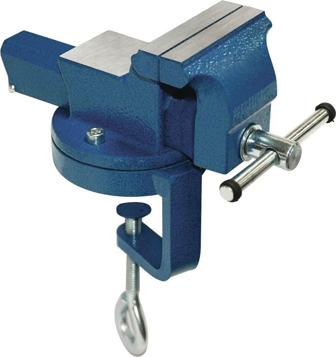 TECWERK 2000830119 Feinmechanikerschraubstoc k Backen-B.75mm Spann-W.45mm Sphäro