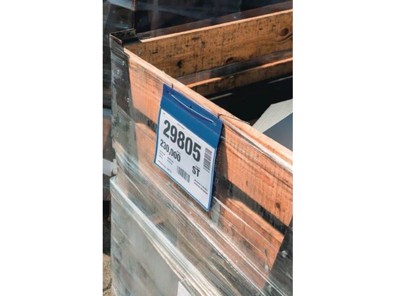 DURABLE 175407 Dokumententasche  B297xH210 mm DIN A4 quer mit flexiblem Drahtbüg