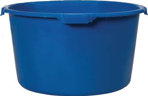 Mörtelkübel 90 l mit verstärktem Boden blau BD blau Spezialkunststoff