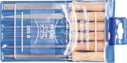 PFERD TOOLS 11706100 Schlüsselfeilen-Satz  Länge 100 mm Hieb 2 Kunststofftasche
