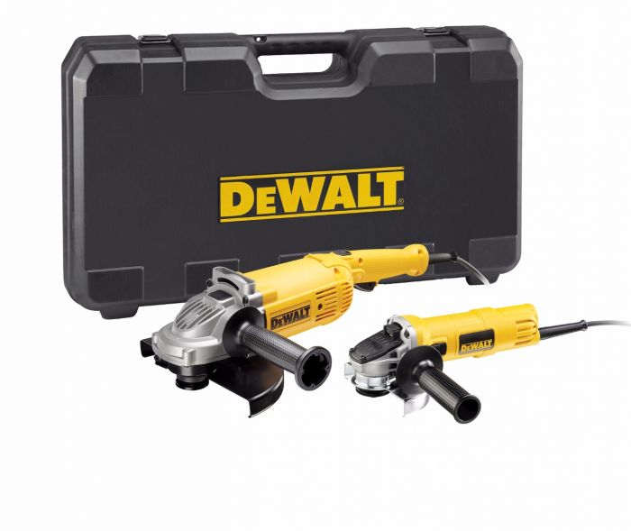 DeWalt DWE494TWIN-QS Winkelschleifer Doppelset 230/125mm