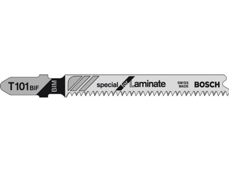 BOSCH 2608636431 Stichsägeblatt T 101 BIF Gesamtlänge 83 mm Zahnteilung 1,7 mm B