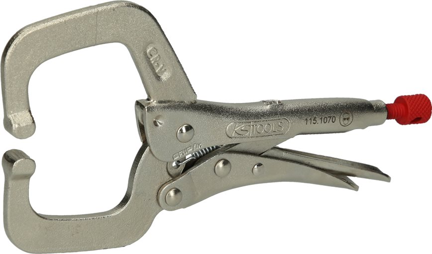 KS Tools 115.1070 Schweiß-Klammer-Gripzange 0-35mm