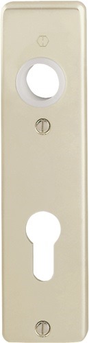 HOPPE 3105377 Kurzschildpaar 202KP Aluminium F2 PZ