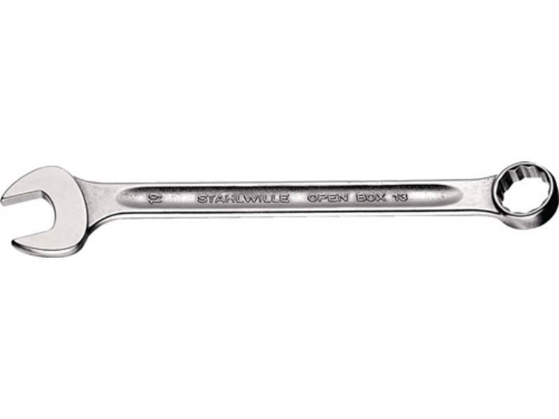 STAHLWILLE 40080808 Ringmaulschlüssel OPEN BOX 13 SW 8 mm Länge 115 mm Form A Ch