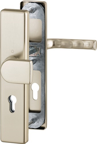 HOPPE 3701777 Schutzgarnitur London 78G/2221/2410/113 Aluminium F2 72 mm 41-46 m