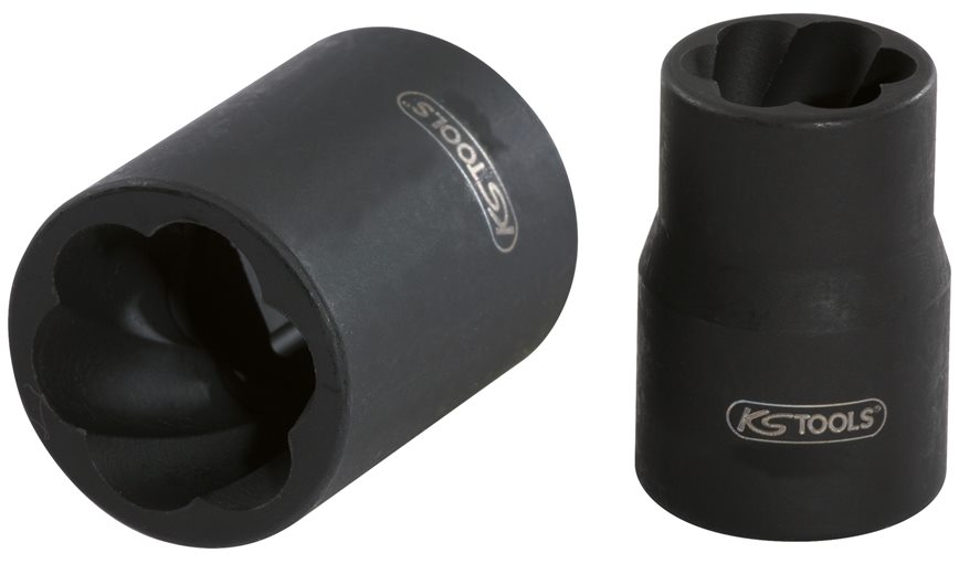 KS Tools 913.3860 3/8'' Spiral-Profil-Kraft-Stecknuss, 10mm