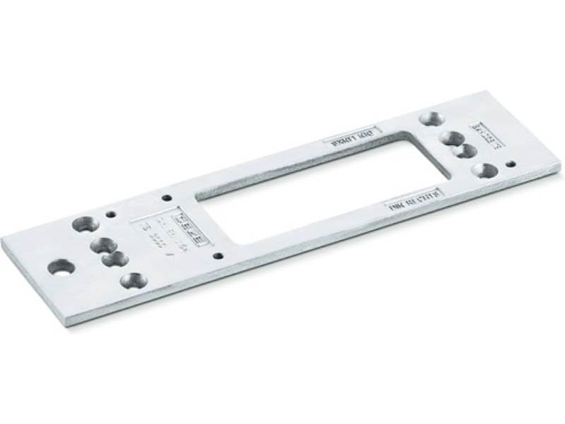 GEZE 11230 Montageplatte  silber passend für TS 3000