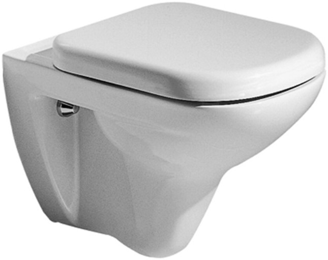 GEBERIT 572140000 WC-Sitz Renova Plan Scharniere Edelstahl weiß schrauben