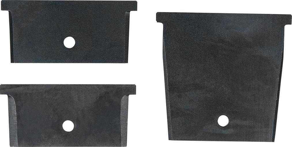 KS Tools 115.1360 Schalldämpfer Spann-Keil-Satz für Volkswagen, 3-tlg.