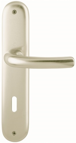 HOPPE 2804969 Langschildgarnitur Tôkyô 1710/273P Aluminium F2 OB 72 mm DIN links