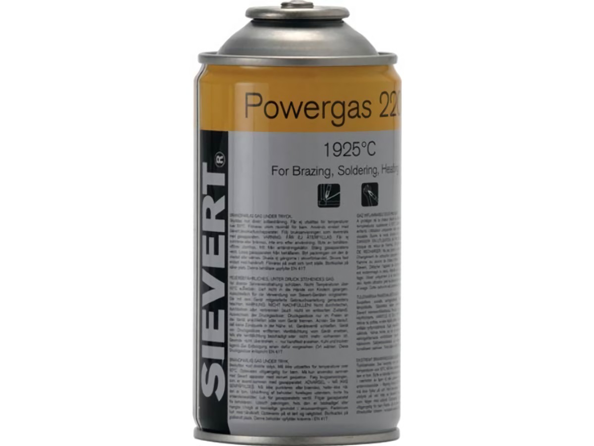 SIEVERT 220383 Schraubkartusche Powergas 2203 175 g 300 ml  1925 GradC