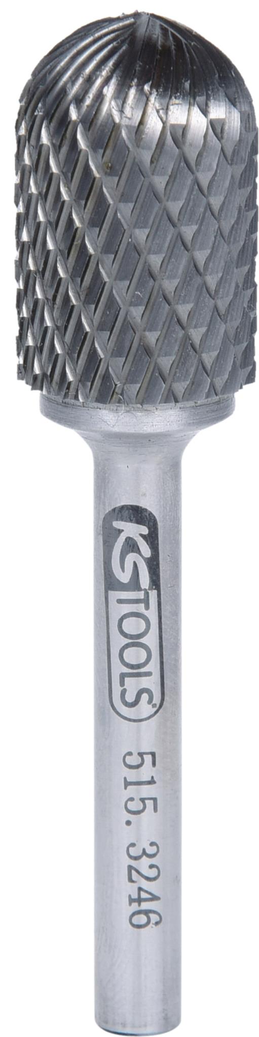KS Tools 515.3246 HM Walzenrund-Frässtift Form C, 16mm