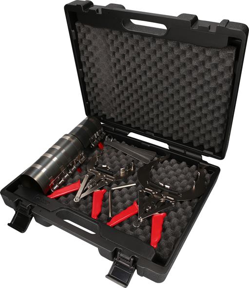 KS Tools 460.5605 Kolbenring-Spannband-Satz, 57 - 125 mm, 5-tlg.