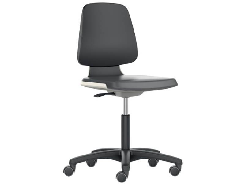 BIMOS 9123-SP01-3285 Arbeitsdrehstuhl Labsit Rollen Sitzschale anthrazit Superte