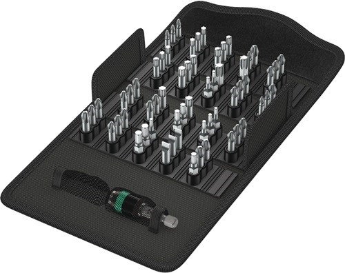 WERA 5057122001 Bitsortiment Bit-Safe 61 Universal 1 61-teilig Schlitz/PH/PZD/TX