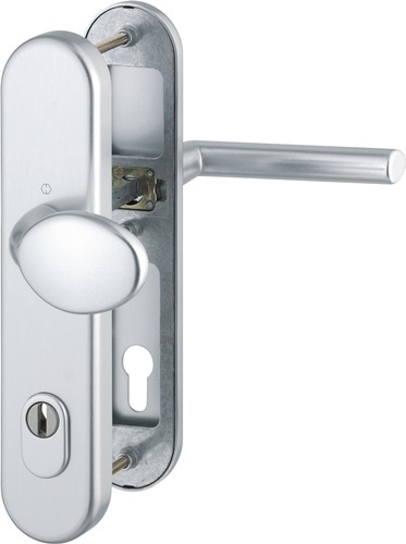 HOPPE 3666609 Schutzgarnitur Stockholm 76G/3332ZA/3410/1140 Aluminium F1 92 mm 6