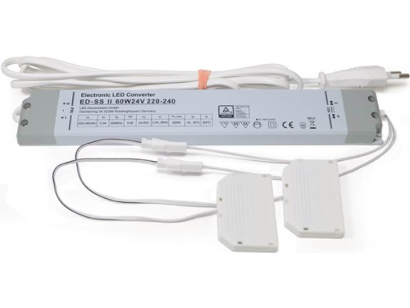 L&S 2000425 LED-Konverter  230 V 24 V 60 W 290 mm