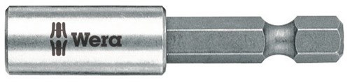 WERA 5053455001 Bithalter 899/4/1 1/4 Zoll F 6,3  1/4 Zoll C 6,3 Magnet, Sprengr