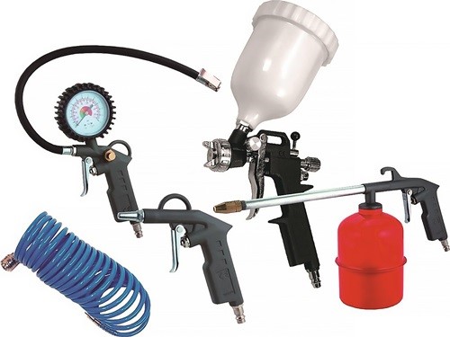 AEROTEC 2005840 Abblaspistolen-Set  Inhalt 5-teilig