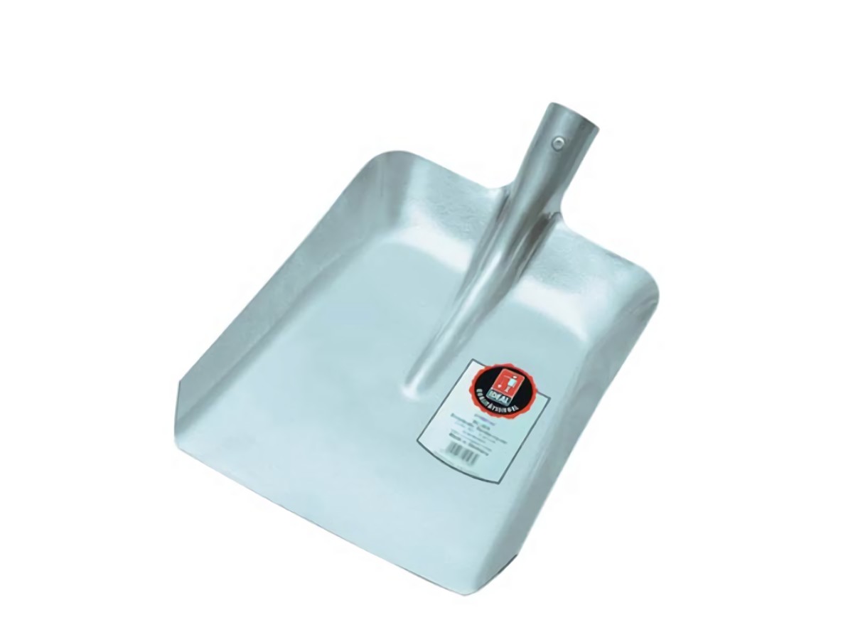 IDEAL 01070500 Randschaufel SILVER 340 x 270 mm Größe 5 Stahlblech