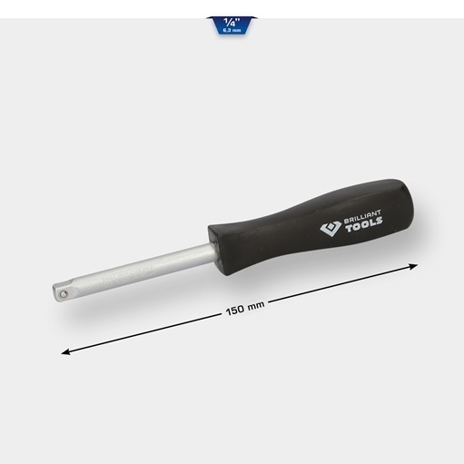 Brilliant Tools  BT020901 1/4'' Steckgriff