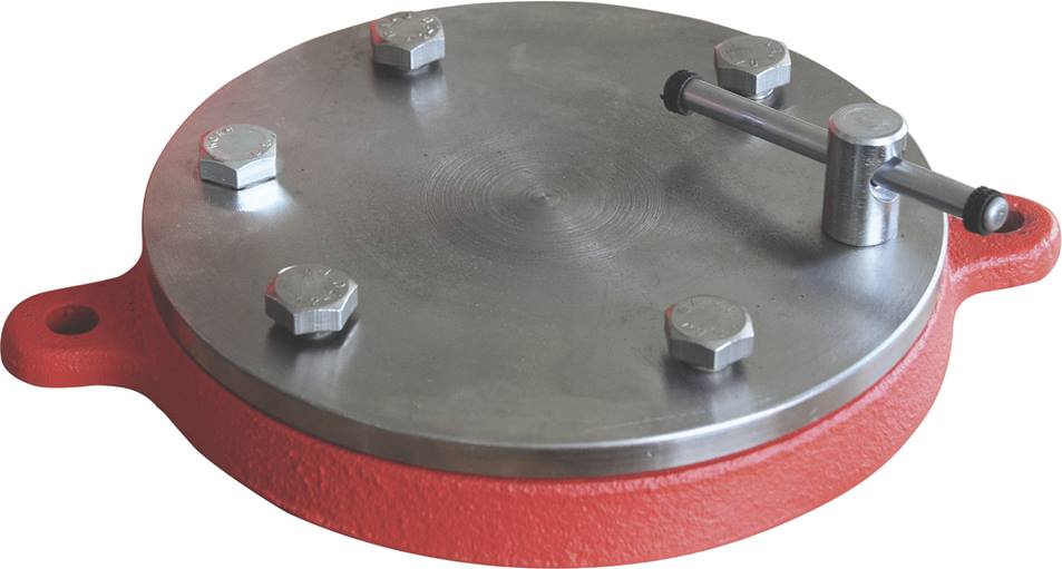 KS Tools 914.0042 Rundteller zu Schraubstock, 167 mm