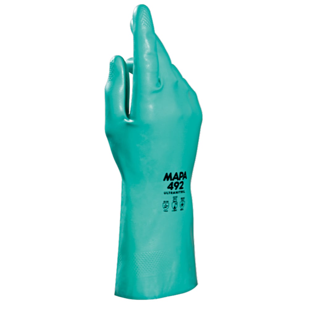 Gr .11 *ULTRANITRIL 492* MAPA® grün *ULTRANITRIL PLUS 492* MAPA® GLOVES