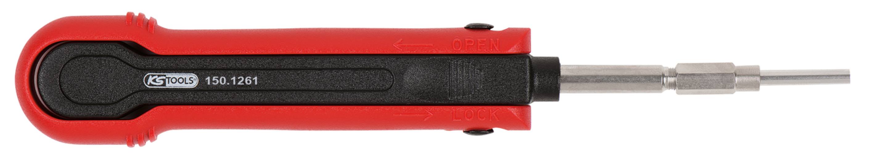 KS Tools 150.1261 Kabel-Entriegelungswerkzeug für Rundstecker und Rundsteckhülse