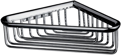 EMCO 354500105 Eckschwammkorb system 2 tief, verdeckte Wandbefestigung, abnehmb