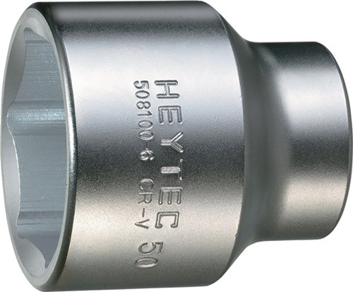 HEYTEC 50810061980 Steckschlüsseleinsatz 508100-6 3/4 '' 6-kant Schlüsselweite 1