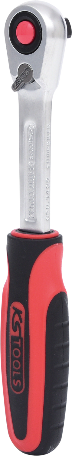 KS Tools 920.1490 1/4'' SlimPOWER Umschaltknarre,72 Zahn