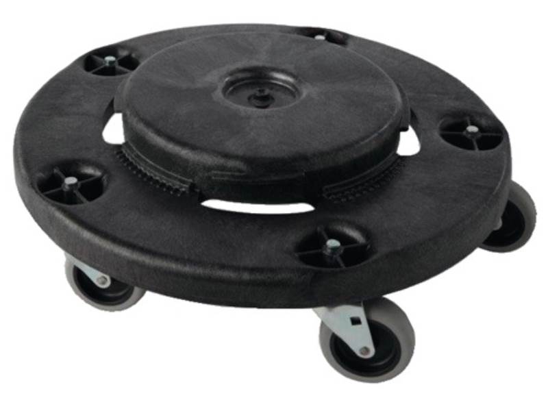 RUBBERMAID FG264000BLA Fahrgestell  Kunststoff rund für Tonne 76/121/166/208 l