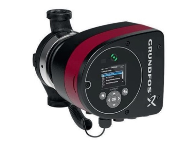 GRUNDFOS 97924636 Heizungsumwälzpumpe MAGNA3 Verschraubung, 230 V, PN 10, 180 mm