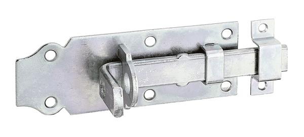 GAH 116750 Schlossriegel  Länge 100 mm Breite 44 mm gerade Stahl galv. verz. dic