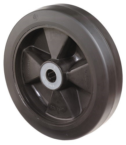 BS ROLLEN B60.100 Ersatzrad  Rad-Ø 100 mm Tragfähigkeit 140 kg Elastikgummi schw