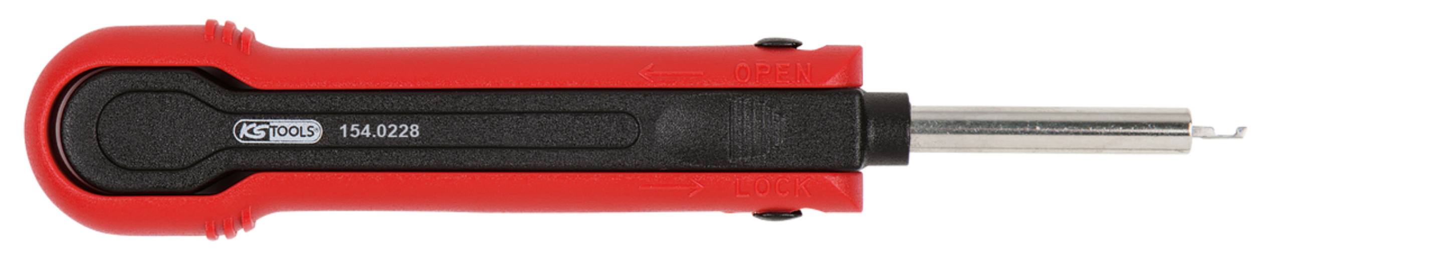 KS Tools 154.0228 Entriegelungswerkzeug für Gehäuse 1,6mm