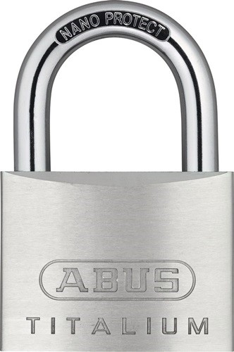 ABUS 79480 Zylindervorhangschloss 64TI/60 Schlosskörperbreite 60 mm Titalium ver