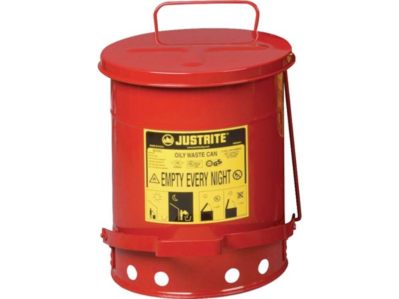 ASECOS 18426 Sicherheitssammelbehälter  52 l Stahlblech D410xH510mm