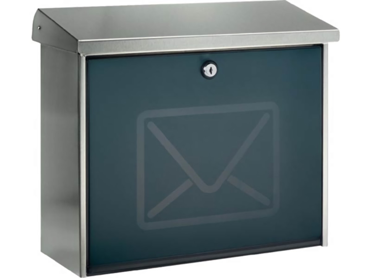 BURG-WÄCHTER 3713 NI LETTER Briefkasten Lucca Höhe 340 mm Breite 380 mm Tiefe 14