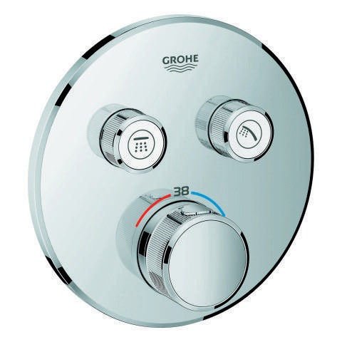 GROHE 29119000 Fertigmontageset Grohtherm SmartControl 2 Absperrventile chrom ru