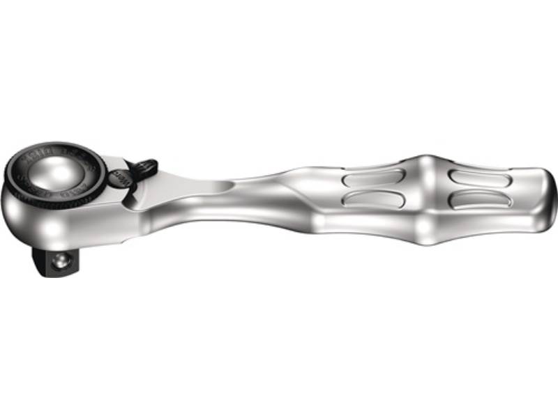 WERA 5003793001 Hebelumschaltknarre 8008 A Zyklop Mini 3 1/4 Zoll 60 Zähne Umsch