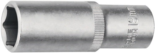 PROMAT  Steckschlüsseleinsatz  1/2 Zoll 6-kant Schlüsselweite 13 mm Länge 77 mm