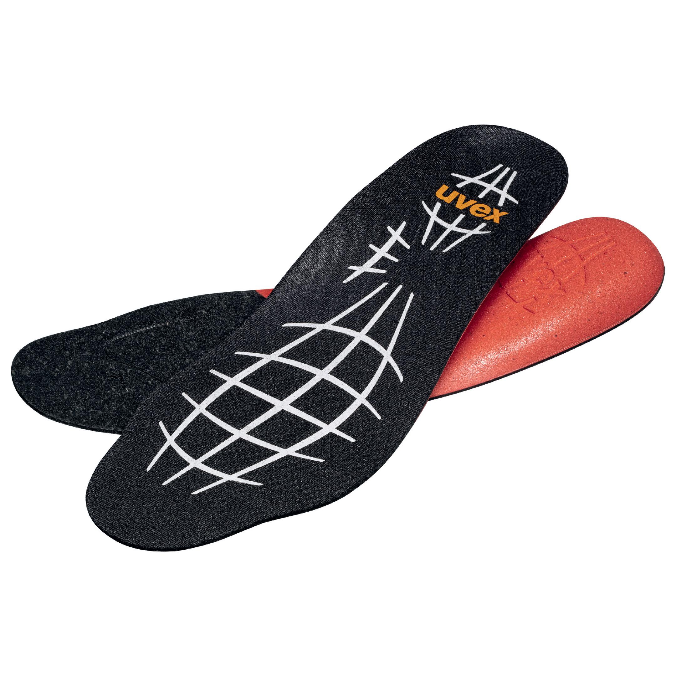 Uvex 9579039 Zubehör Einlegesohle 95790 schwarz, orange, grau Weite 14 Größe 39