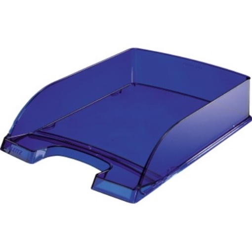 Leitz Briefablage Transparent Plus 52260039 DIN A4 PS dunkelblau