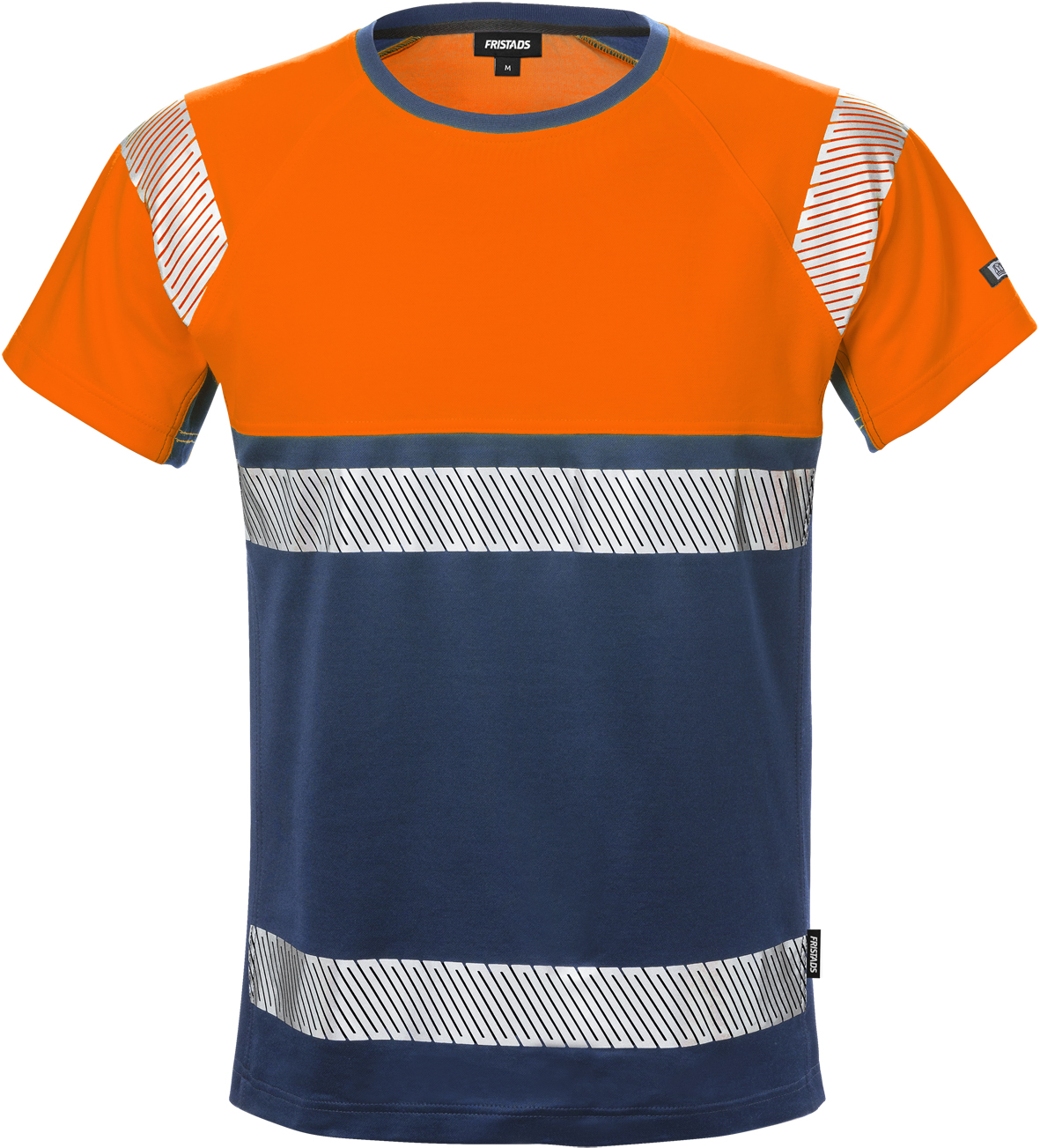 Fristads 129511-271-XS High Vis T-Shirt, Kl. 1 7518 THV Dynamic Rippstrick am Kr