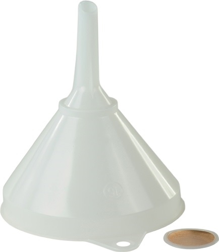 HÜNERSDORFF 951100 Trichter  Ø 168/17 mm Höhe 199 mm HD-Polyethylen natur mit Si