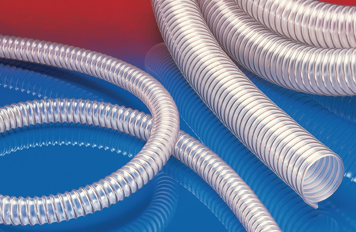 NORRES 35501001001-10 Absaug- und Förderschlauch AIRDUC® PUR 355 FOOD Innen-Ø 10