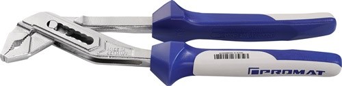 PROMAT  Wasserpumpenzange  Länge 250 mm Spannweite 6-44 mm verchromt Mehrkompone
