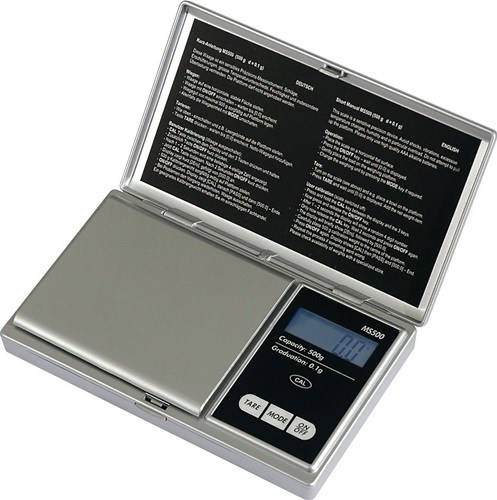 PESOLA MS500 Taschenwaage Robust LCD 500 g